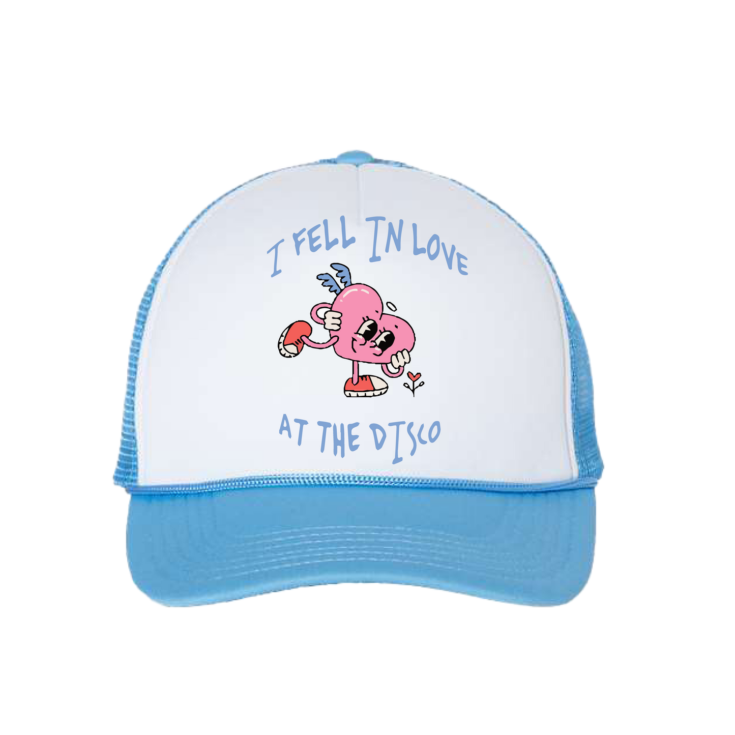 "Disco" - Trucker Hat Baby Blue