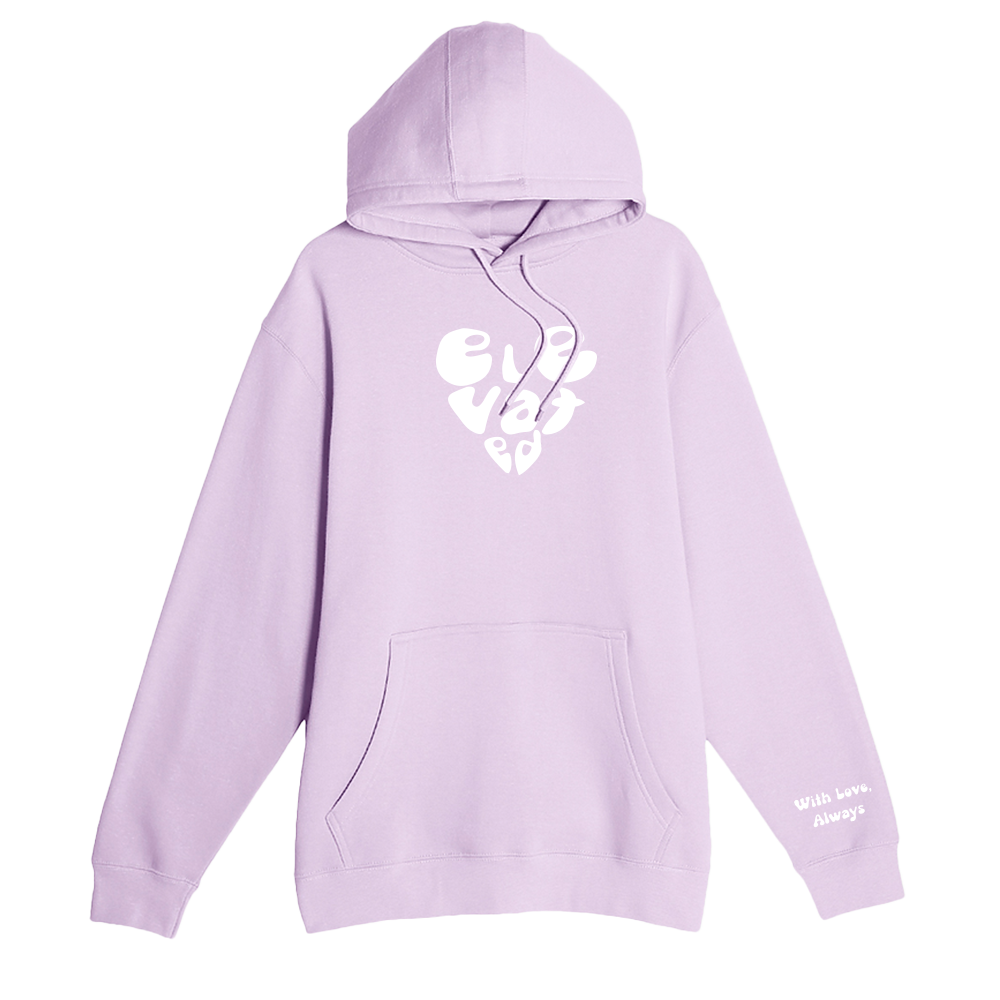 "Pretty Girls" - Unisex Hooded Pocket Sweatshirt Lilac