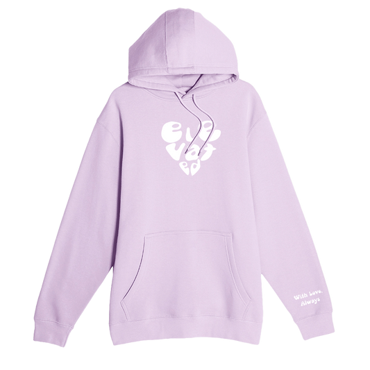 "Pretty Girls" - Unisex Hooded Pocket Sweatshirt Lilac